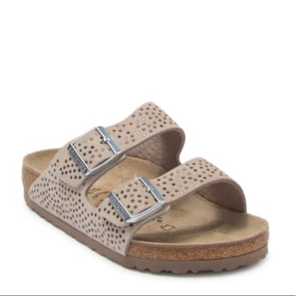 Birkenstock Arizona Leather Studded Sandal SZ 41